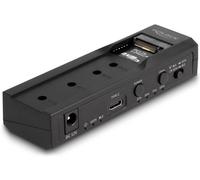 Delock 64252 USB-C® (USB 3.2 Gen 2) M.2 PCIe NVMe Station daccueil pour disque dur 2.5 pouces avec fonction clonage