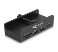 DeLOCK 64263 hub & concentrateur USB 2.0 Type-A 5000 Mbit/s Noir
