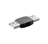 DeLOCK 65011 Changeur de Genre USB-A Mâle vers USB-A Mâle Noir - Connecteurs USB Type-A Mâle - Réf. Fabricant 65011