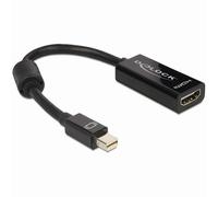 DeLock 65099 Adaptateur Mini-Displayport vers HDMI 0,18 m Noir