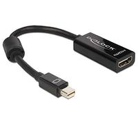 DeLock Adaptateur Mini-DisplayPort vers HDMI 65099 0,18 m Noir