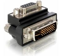 Delock 65172 DVI / VGA Adaptateur [1x DVI mâle 24+5 pôles - 1x VGA femelle] noir