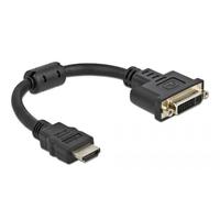 Delock Videoadapter - HDMI männlich zu DVI-I weiblich