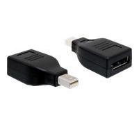 DeLOCK Displayport Adapter Displayport mini M Displayport FM Noir, Adaptateur