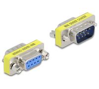 DeLOCK Adaptateur Sub‑D9 9‑p mâle/femelle – 65249 Argent
