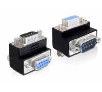 Delock 65267 série Adaptateur [1x SUB-D mâle 9 pôles - 1x SUB-D femelle 9 pôles] noir