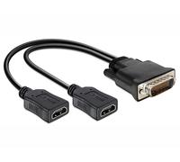 - Adaptateur vidéo - HDMI femelle pour DMS-59 mâle - 25 cm