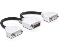 DeLOCK 65281 câble vidéo et adaptateur 0,2 m DMS 2 x DVI Noir