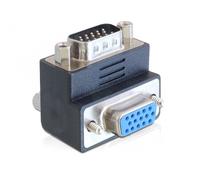 DeLOCK 65289 changeur de genre de câble VGA Noir, Argent