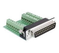 Embase SUB-D mâle 25, 27 pôles Delock 65318 180 ° 1 pc(s)