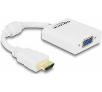 Adaptateur - Delock - HDMI - HDMI Typ A -> D-Sub15 St/Bu blanc G