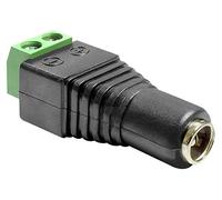 Delock 65421 DC Adaptateur [1x DC femelle 5.5 mm - 1x câble à 2 fils] noir 0.00 m