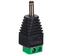 DeLOCK 65434 Adaptateur de câble DC 1.3 x 3.5 mm 2p Noir, Vert, Argent