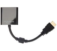 DeLock 65512 Adaptateur HDMI 25,5 m Noir