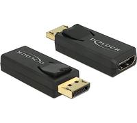 Delock 65573 DisplayPort / HDMI Adaptateur [1x DisplayPort mâle - 1x HDMI femelle] noir