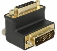 DELOCK 65866 - Adaptateur DVI, port DVI 24+5 vers prise DVI 24+1, coudé