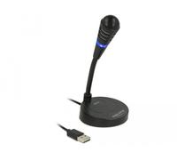 Delock 65868 DELOCK Microphone USB avec support & bouton Touch-Mute 1.7m