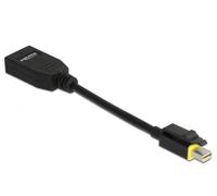 DeLOCK 65978 câble vidéo et adaptateur 0,15 m Mini DisplayPort DisplayPort Noir