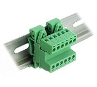 DeLOCK 66080 Bloc bornier 6-pin Vert 32,5 mm 42,5 mm 32,2 mm 320 V