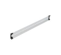 DeLOCK 66177 Rail DIN Aluminium 35 mm x 500 mm x 7,5 mm, Trous de montage 12 x 5,5 mm, pour montage d'appareils électroniques en armoire de contrôle