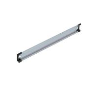 DeLOCK 66190 Rail DIN Acier Inoxydable 35mm x 500mm x 7.5mm avec Orifices de Montage 15x6.2mm - Support Universel pour Composants Électroniques