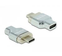 Delock 66433 Changeur De Genre De Câble Thunderbolt 3/ Usb C Argent