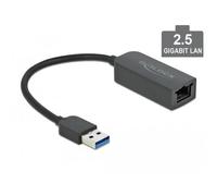 Delock 66646 Adaptateur Usb Réseau Noir 2.5 Gbps