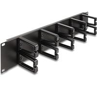 DeLOCK 66917 Accessoire de Racks Panneau de Gestion de câbles
