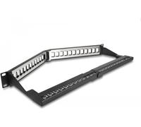 DeLOCK 66976 - Montage en rack - 1U - noir - métal - 240 mm - 483 mm (66976)