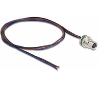 Delock 80146 Câble pour capteurs/actionneurs M8 0.5 m 1 pc(s) Bag