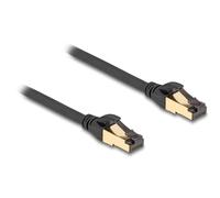 DeLOCK 80252 câble de réseau Noir 10 m Cat7 S/FTP (S-STP)