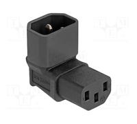 Adaptateur d'alimentation DELOCK IEC 60320 - C14 sur C13, prise / prise