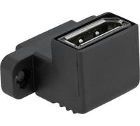 DeLOCK 81310 Easy 45 Adaptateur DisplayPort 2x DP femelle coudé noir