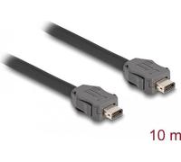 DeLOCK 82025 Câble réseau noir 10 m Cat7 S/FTP (S-STP) (82025)