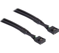 Delock 82437 USB Kabel Delock Pinheader 10Pin -> 10Pin Bu/Bu 0.50m