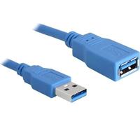 Delock 82539 USB3.0 Verl. Delock A -> A St/Bu 2.00m blau