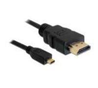 Delock - Câble HDMI avec Ethernet - HDMI mâle pour 19 pin micro HDMI Type D mâle - 2 m