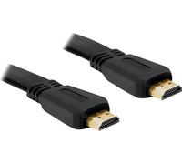 Delock 82671 HDMI Flachkabel Delock Ethernet A -> A St/St 3.00m 4K