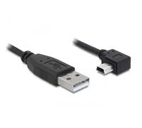 Delock Câble USB USB 2.0 USB-A mâle, USB-Mini-B mâle 1.00 m noir 82681