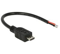 DeLOCK 82697 câble USB 0,1 m USB 2.0 Micro-USB B Noir