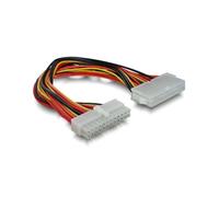DeLOCK 82989 Câble d'alimentation interne ATX (24-pin Mâle) vers ATX (24-pin Femelle) 0,22 m Multicolore