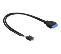Delock USB 3.0 Pinheader zu USB 2.0 Pinheader Kabel