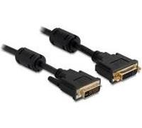 DeLOCK 83108 DVI 24+5 Rallonge DVI 24+5 mâle/femelle 3m noir