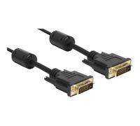 DeLOCK 83189 câble DVI 1 m DVI-D Noir