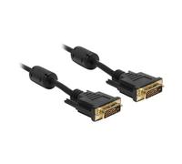 DeLOCK 83192 câble DVI 5 m DVI-D Noir