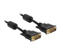 DeLOCK 83192 câble DVI 5 m DVI-D Noir