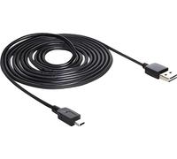 Delock 83365 USB Kabel Delock A -> Mini-B St/St 5.00m sw Easy USB