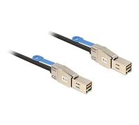DeLOCK 83395 câble Serial Attached SCSI (SAS) 2 m Noir