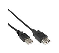 DeLOCK 83401 Câble USB 2.0 Extension 0.5m USB-A Mâle vers USB-A Femelle Noir
