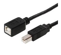 DeLock Rallonge USB type B 83427 – USB type B (W) vers USB type B (M) 2 m